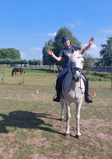 client dagbesteding zorgboerderij op paard groeioord