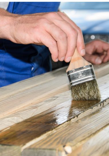 client dagbesteding verven hout groeioord