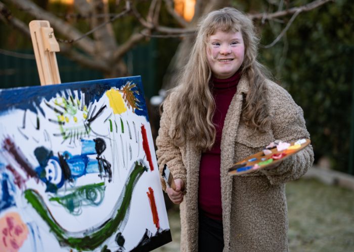 groeioord dagbesteding zorgboerderij schilderen